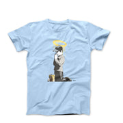 Banksy Forgive Us Our Trespassing (2010) Street Art T-shirt - Street, Pop & Media Art - Harvey Ltd