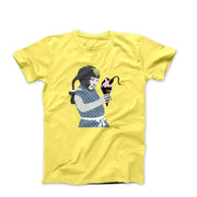 Banksy Girl Holding Ice Cream Bomb T-shirt - Street, Pop & Media Art - Harvey Ltd