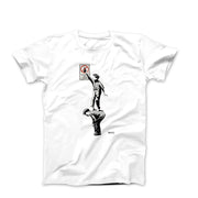 Banksy Graffiti Is A Crime Street Art T-shirt - Street, Pop & Media Art - Harvey Ltd