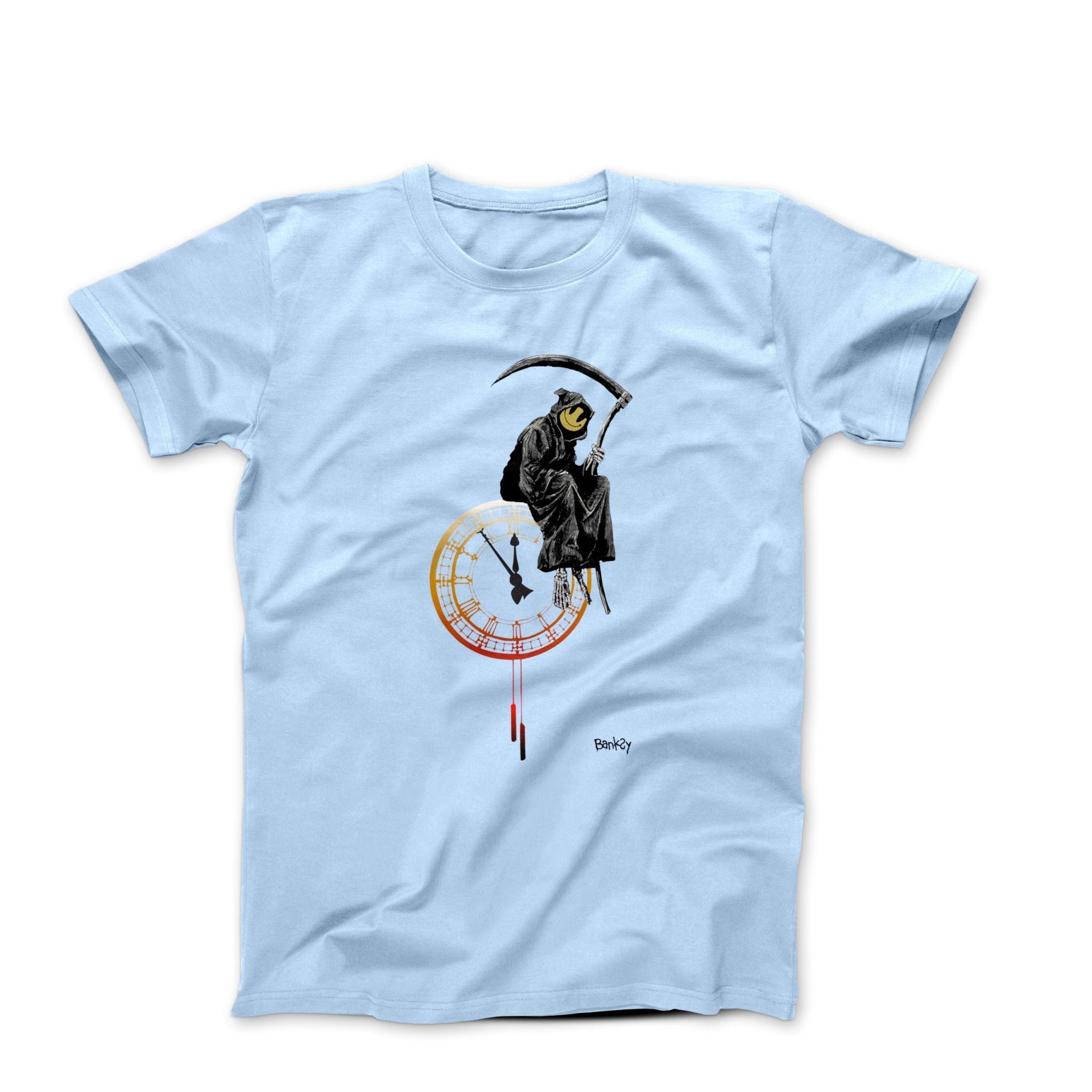Banksy Grin Reaper Street Art T-shirt - Street, Pop & Media Art - Harvey Ltd