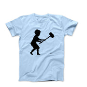 Banksy Hammer Boy (2013) Street Art T-shirt - Street, Pop & Media Art - Harvey Ltd
