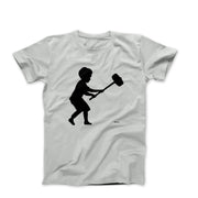 Banksy Hammer Boy (2013) Street Art T-shirt - Street, Pop & Media Art - Harvey Ltd