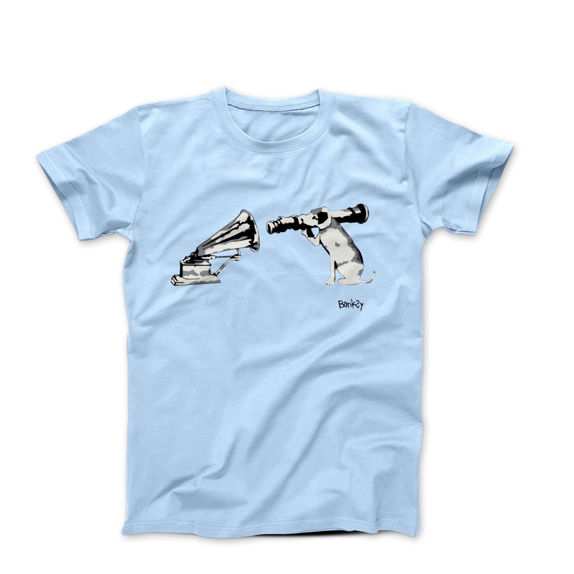 Banksy HMV Dog (2002) Street Art T-shirt - Street, Pop & Media Art - Harvey Ltd