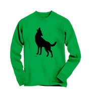 Banksy Howling Wolf (2024) Street Art Long Sleeve Tee - Street, Pop & Media Art - Harvey Ltd