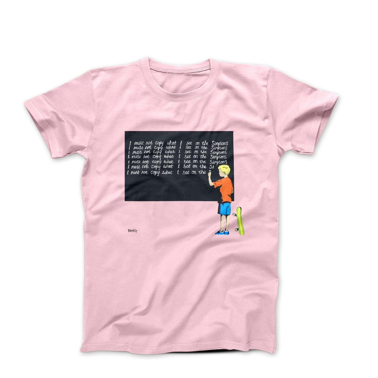 Banksy I Must Not Copy Street Art T-shirt - Street, Pop & Media Art - Harvey Ltd
