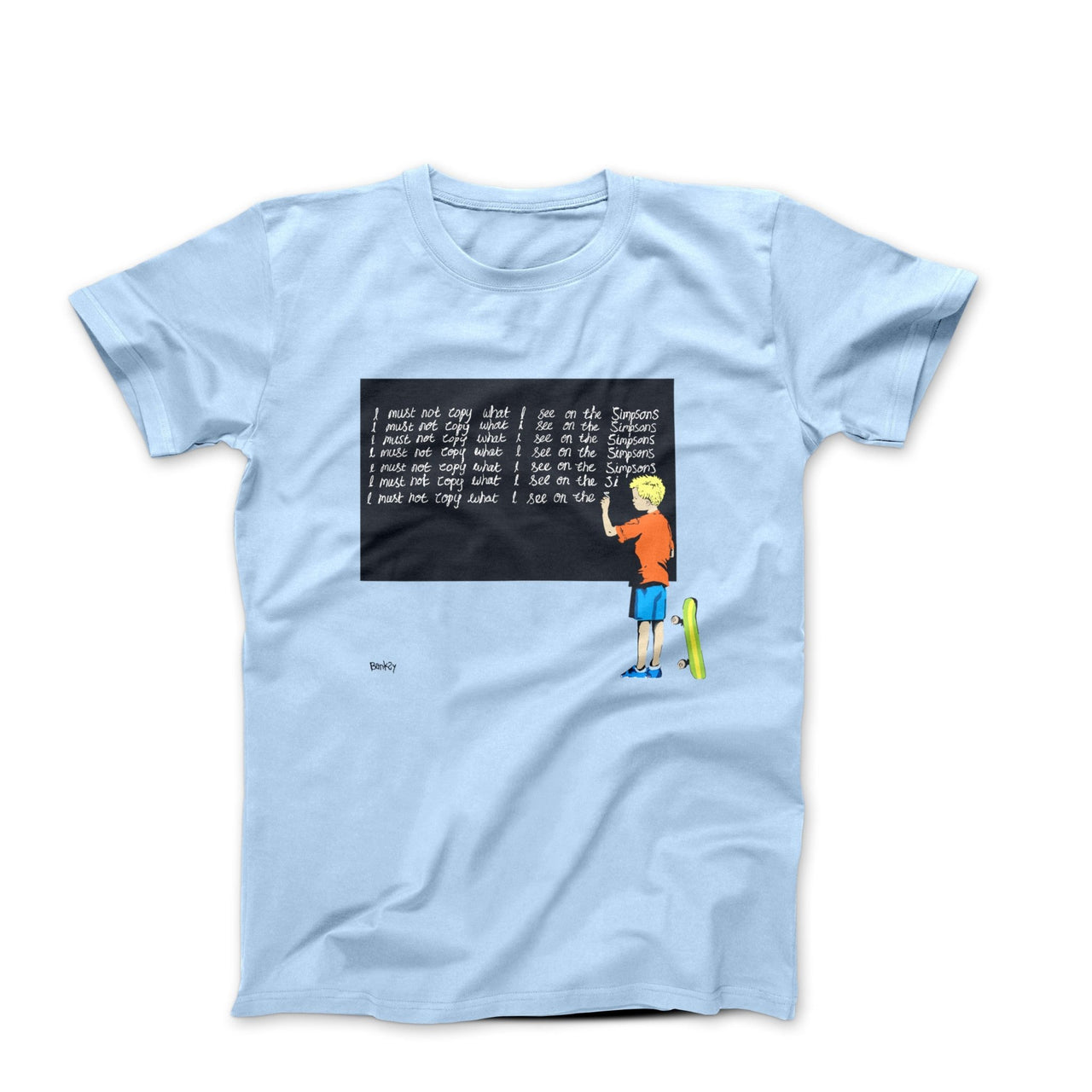 Banksy I Must Not Copy Street Art T-shirt - Street, Pop & Media Art - Harvey Ltd
