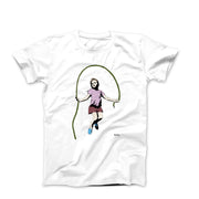 Banksy Jump Rope Girl Street Art T-shirt - Street, Pop & Media Art - Harvey Ltd