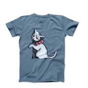 Banksy Kitten in Gaza Street Art T-shirt - Street, Pop & Media Art - Harvey Ltd