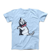 Banksy Kitten in Gaza Street Art T-shirt - Street, Pop & Media Art - Harvey Ltd