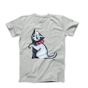 Banksy Kitten in Gaza Street Art T-shirt - Street, Pop & Media Art - Harvey Ltd