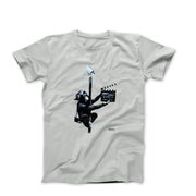 Banksy Lights Camera Vandalism Street Art T-shirt - Street, Pop & Media Art - Harvey Ltd