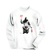 Banksy Love Over Money Graffiti Art Long Sleeve Tee - Street, Pop & Media Art - Harvey Ltd