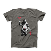Banksy Love Over Money Graffiti Art T - shirt - Clothing - Harvey Ltd