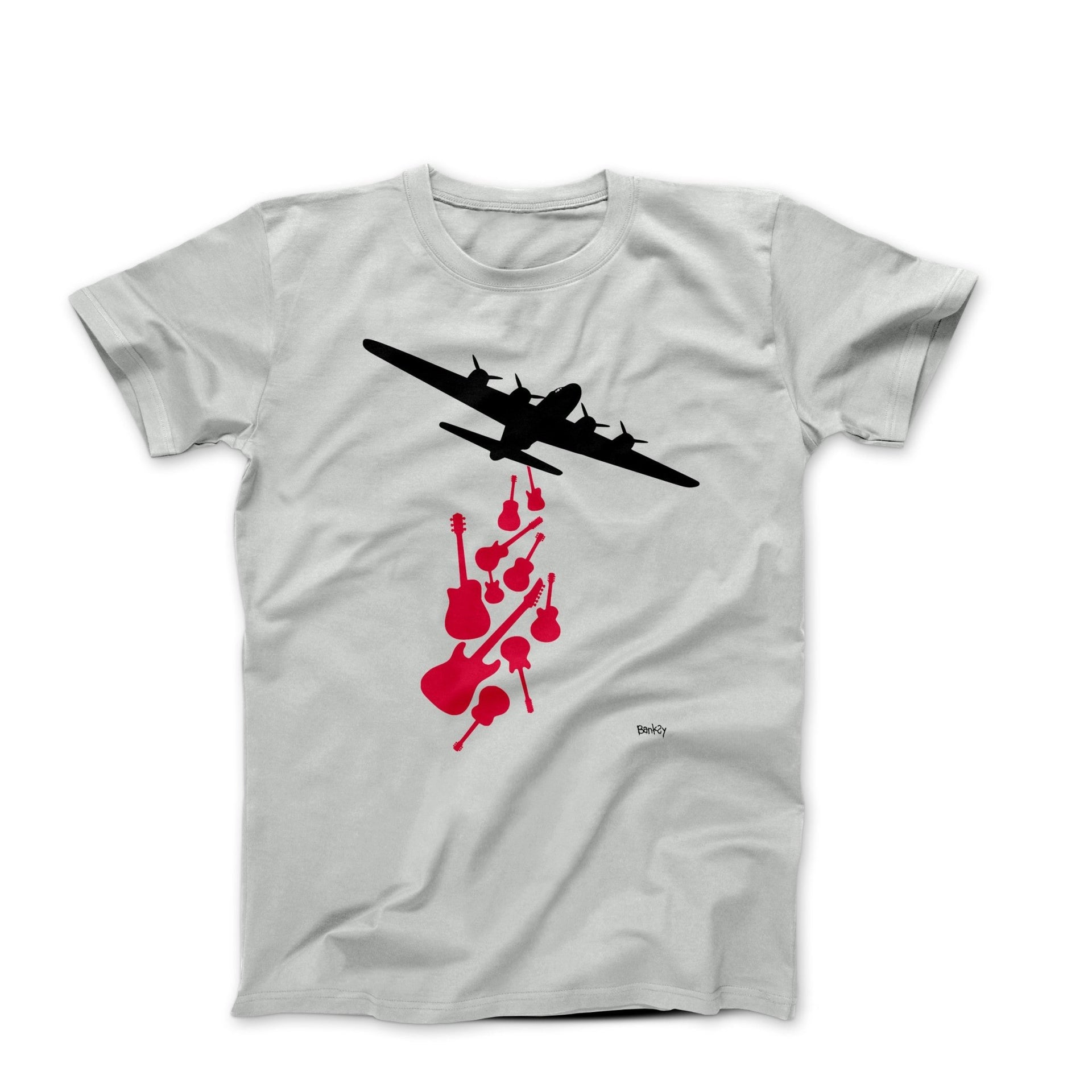 Banksy Make Music Not War Street Art T-shirt - Street, Pop & Media Art - Harvey Ltd