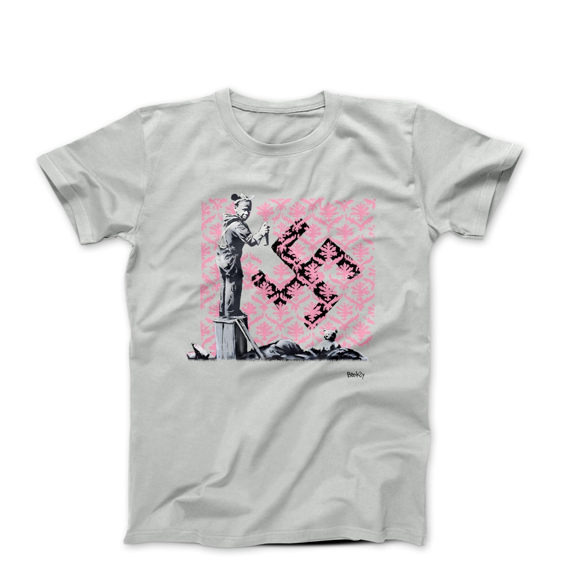 Banksy Migrant Soup Street Art T-shirt - Street, Pop & Media Art - Harvey Ltd