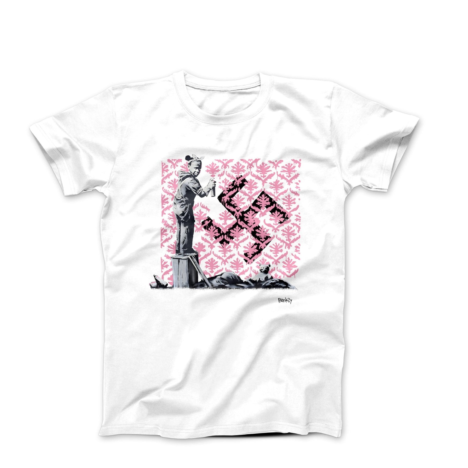 Banksy Migrant Soup Street Art T-shirt - Street, Pop & Media Art - Harvey Ltd