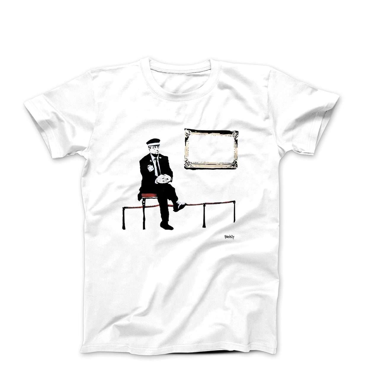 Banksy Museum Guard Street Art T-shirt - Street, Pop & Media Art - Harvey Ltd