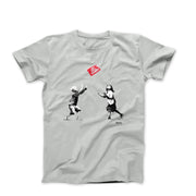 Banksy No Ball Games Street Art T-shirt - Street, Pop & Media Art - Harvey Ltd