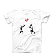Banksy No Ball Games Street Art T-shirt - Street, Pop & Media Art - Harvey Ltd