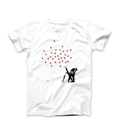 Banksy Only Roses Street Art T-shirt - Street, Pop & Media Art - Harvey Ltd