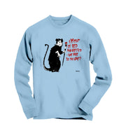 Banksy Out of Bed Rat (2002) Street Art Long Sleeve Tee - Street, Pop & Media Art - Harvey Ltd