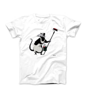 Banksy Painter Rat (2015) Street Art T-shirt - Street, Pop & Media Art - Harvey Ltd