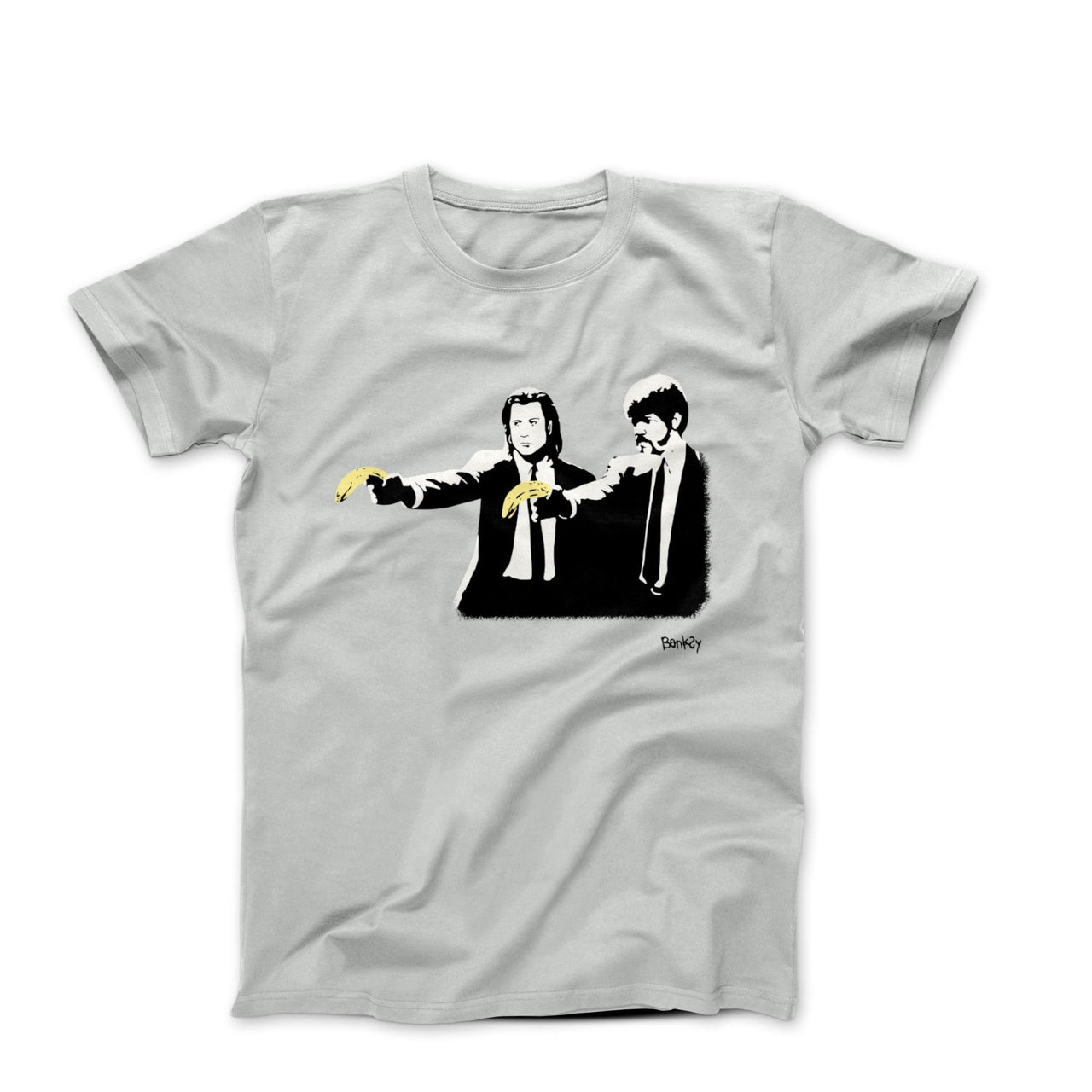 Banksy Peel Fiction (2002) Street Art T - shirt - Clothing - Harvey Ltd