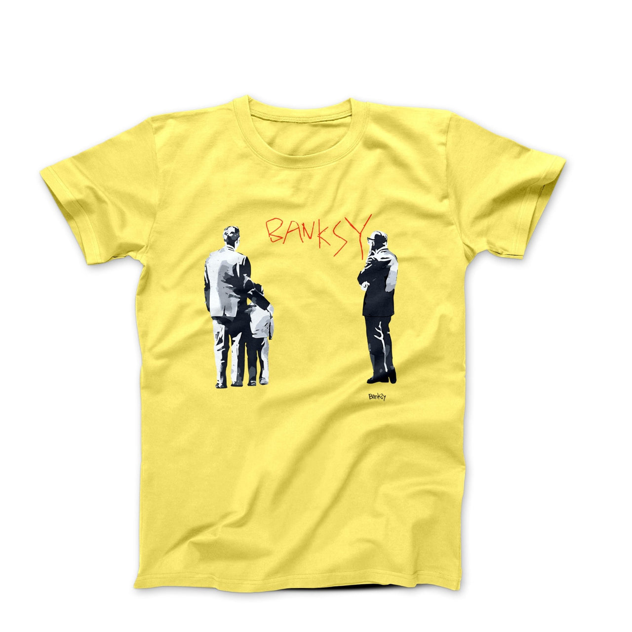 Banksy Pondering Banksy Street Art T-shirt - Street, Pop & Media Art - Harvey Ltd