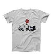 Banksy Rocket Launcher In Kiev (2022) Street Art T-shirt - Street, Pop & Media Art - Harvey Ltd