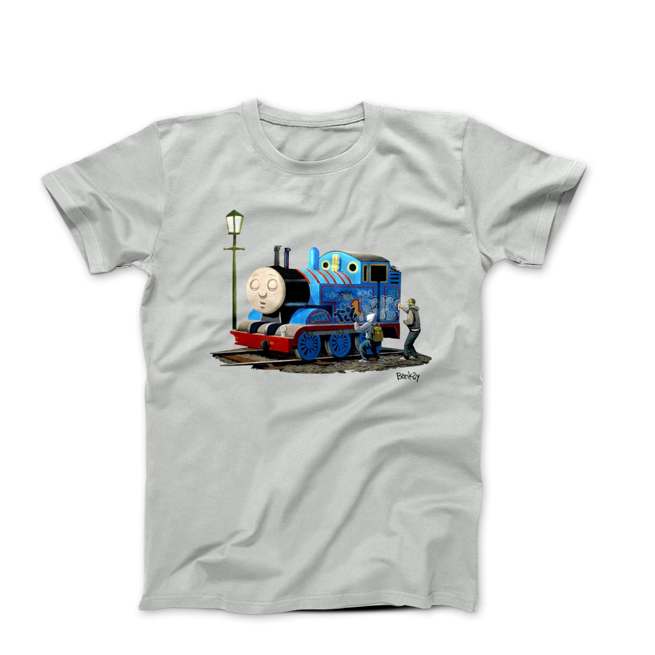 Banksy Tank Graffiti T-shirt - Street, Pop & Media Art - Harvey Ltd