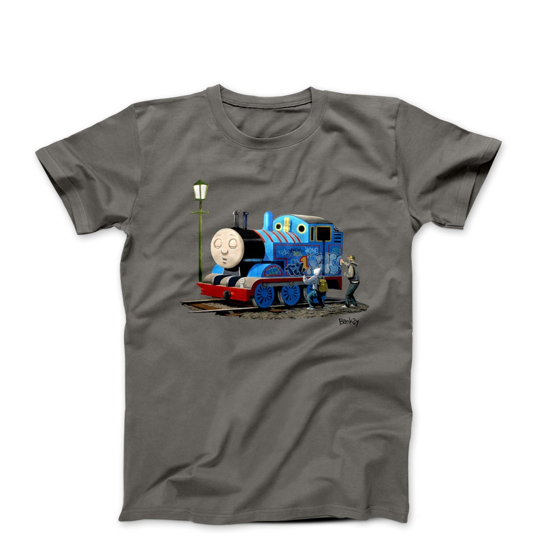 Banksy Tank Graffiti T-shirt - Street, Pop & Media Art - Harvey Ltd