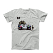 Banksy Tribute to Peace and Love Street Art T-shirt - Street, Pop & Media Art - Harvey Ltd