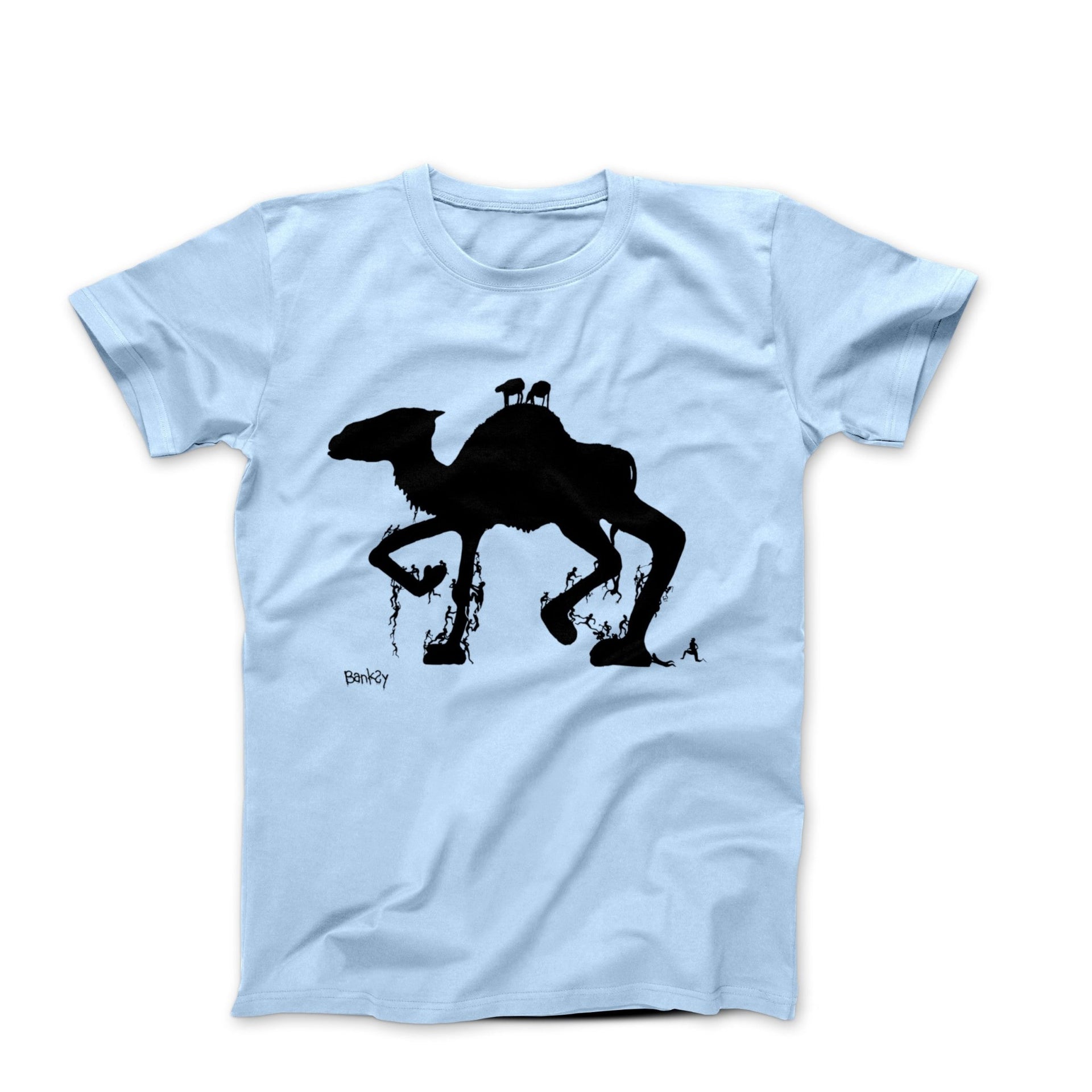 Banksy West Bank Camel Taxi Street Art T-shirt - Street, Pop & Media Art - Harvey Ltd