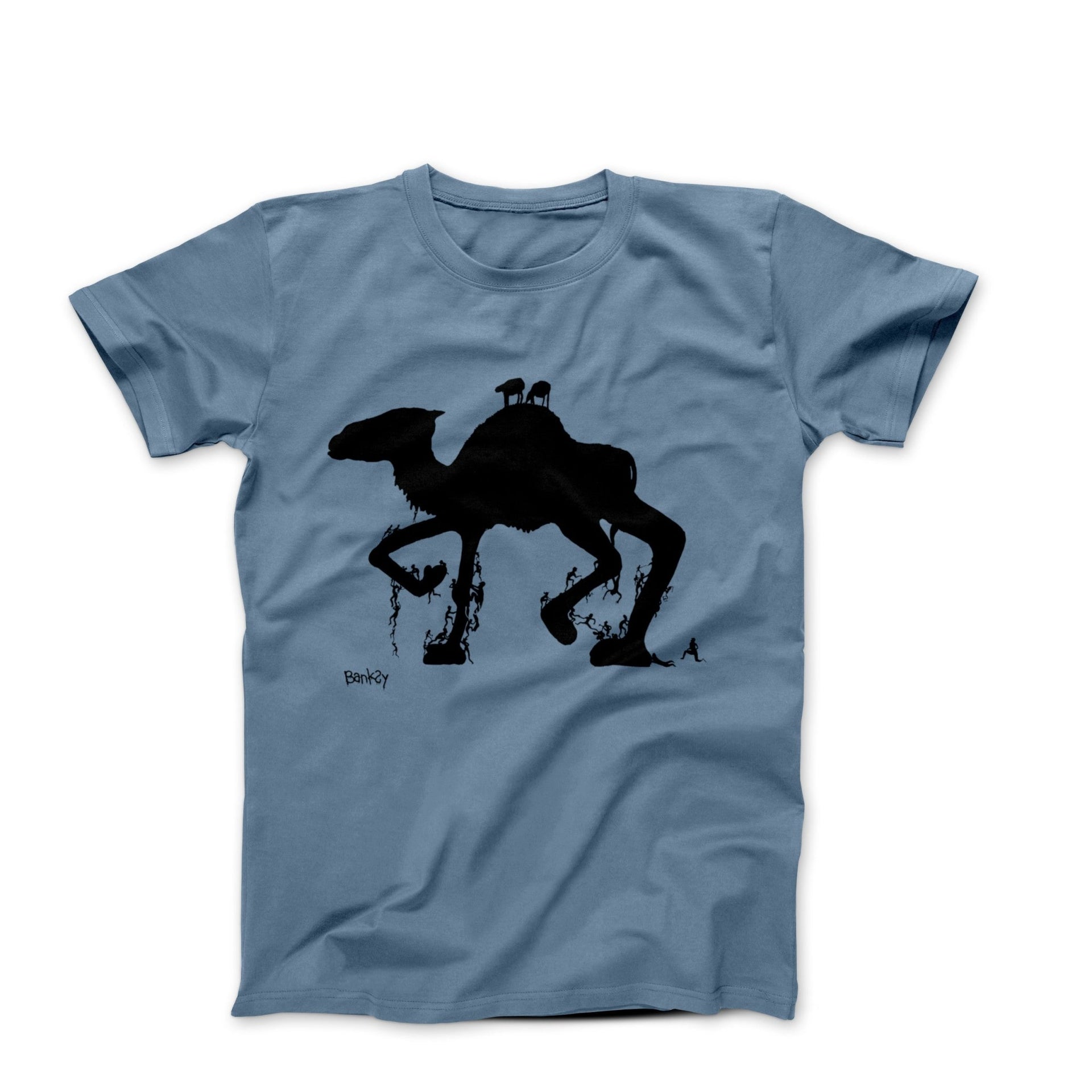 Banksy West Bank Camel Taxi Street Art T-shirt - Street, Pop & Media Art - Harvey Ltd