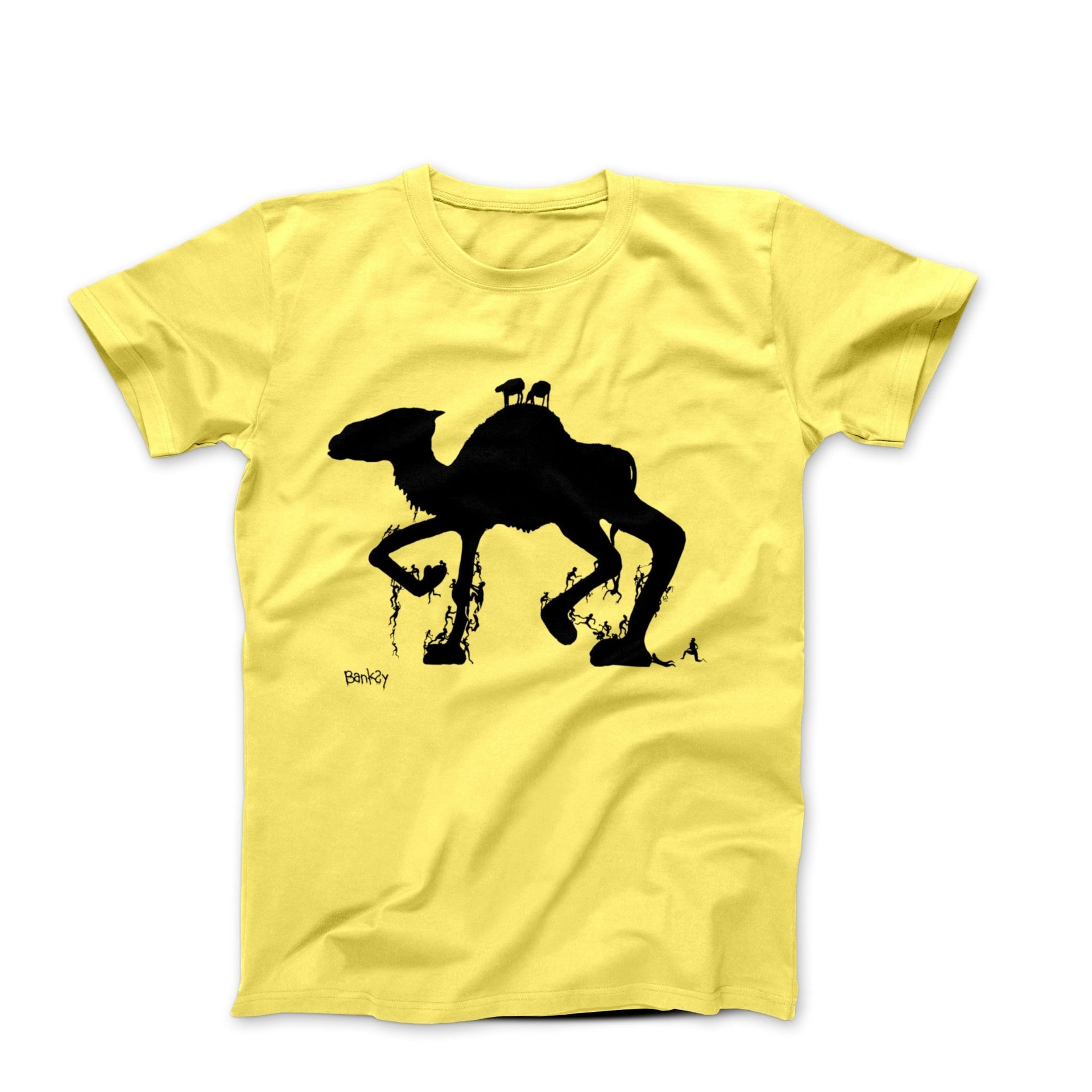 Banksy West Bank Camel Taxi Street Art T-shirt - Street, Pop & Media Art - Harvey Ltd