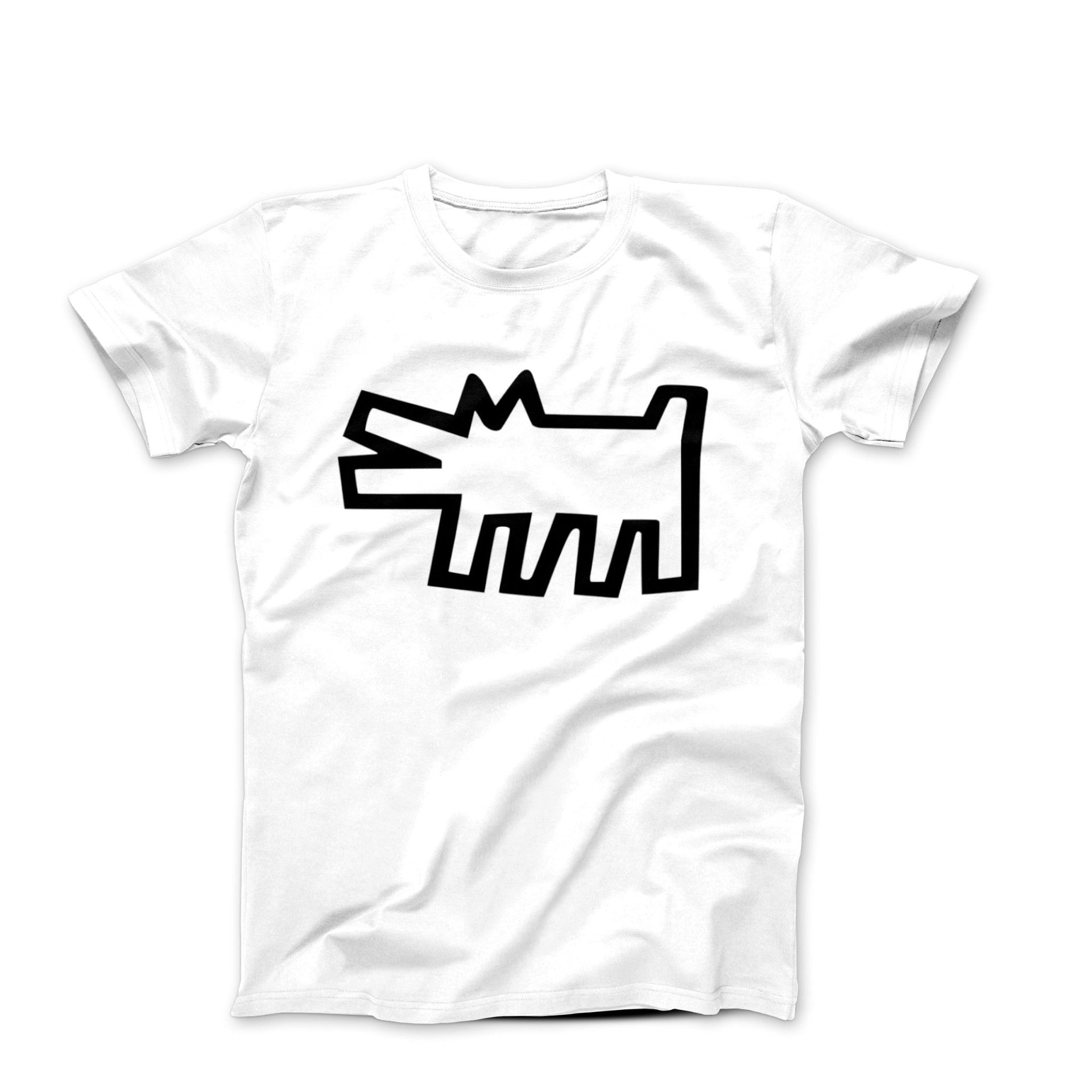 Barking Dog Street Art T-shirt - Street, Pop & Media Art - Harvey Ltd