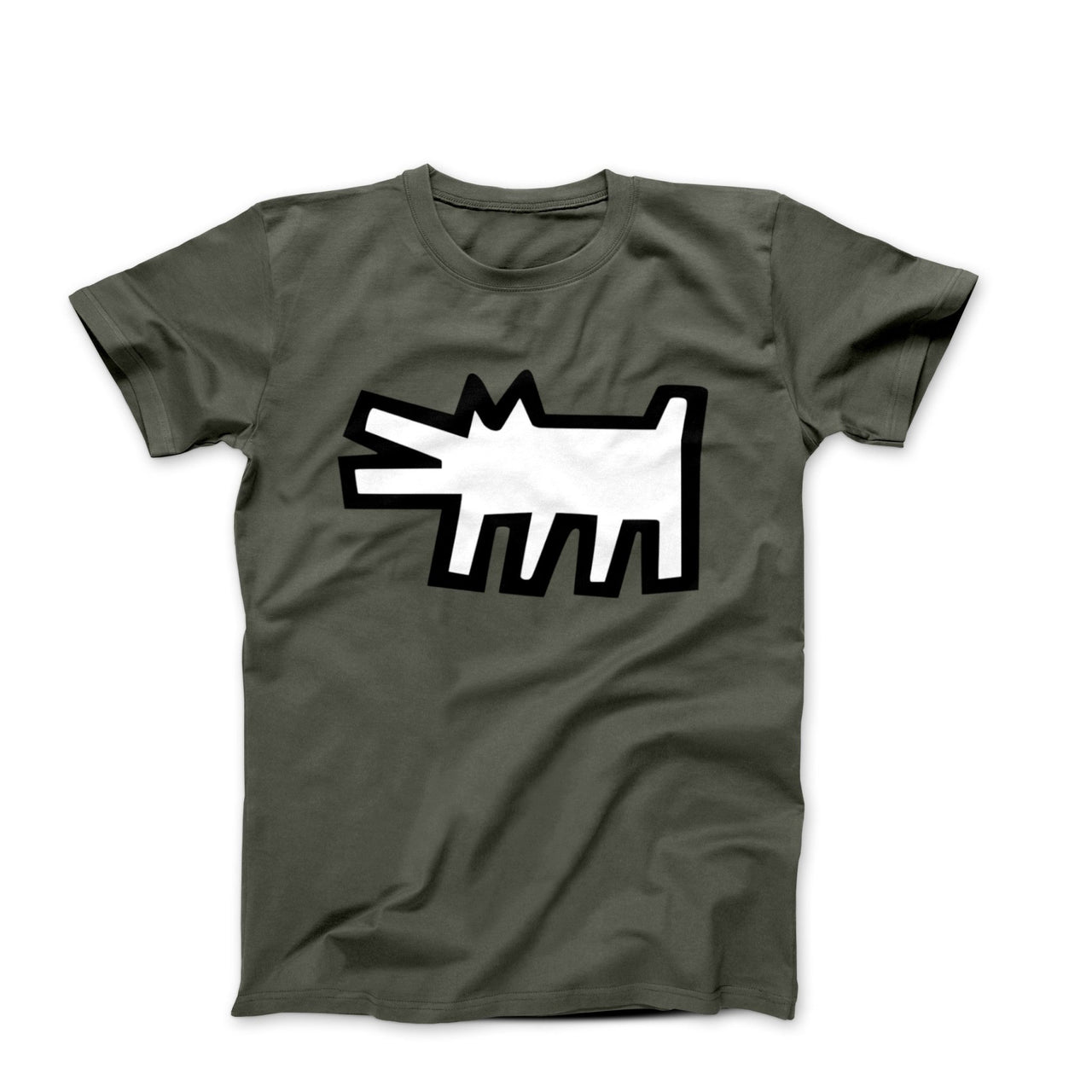 Barking Dog Street Art T-shirt - Street, Pop & Media Art - Harvey Ltd