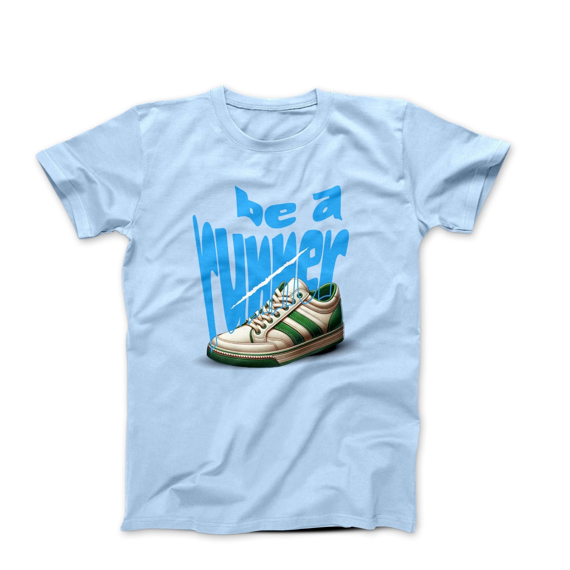 Be A Runner Illustration T-shirt - Relationships & Health - Harvey Ltd