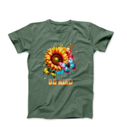 Be Kind Garden Illustration T-shirt - Relationships & Health - Harvey Ltd