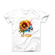 Be Kind Garden Illustration T-shirt - Relationships & Health - Harvey Ltd
