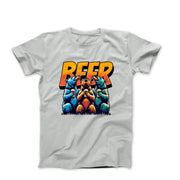 Beer For Bears Illustration T-shirt - Pets - Harvey Ltd