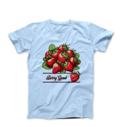 Berry Good Strawberries Illustration T-shirt - Plants, Garden & Food - Harvey Ltd