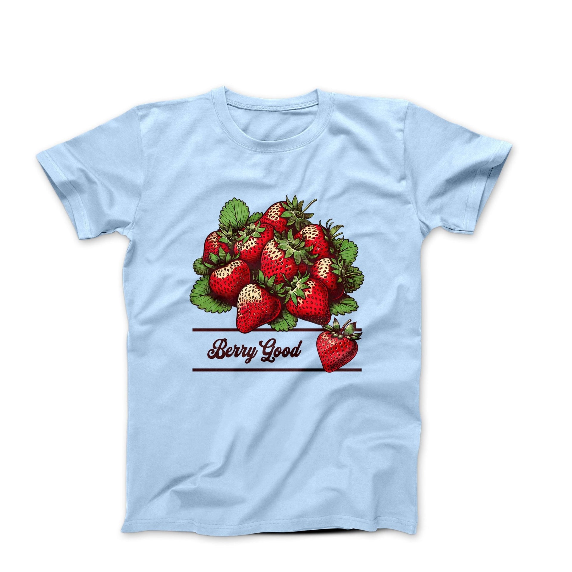 Berry Good Strawberries Illustration T-shirt - Plants, Garden & Food - Harvey Ltd