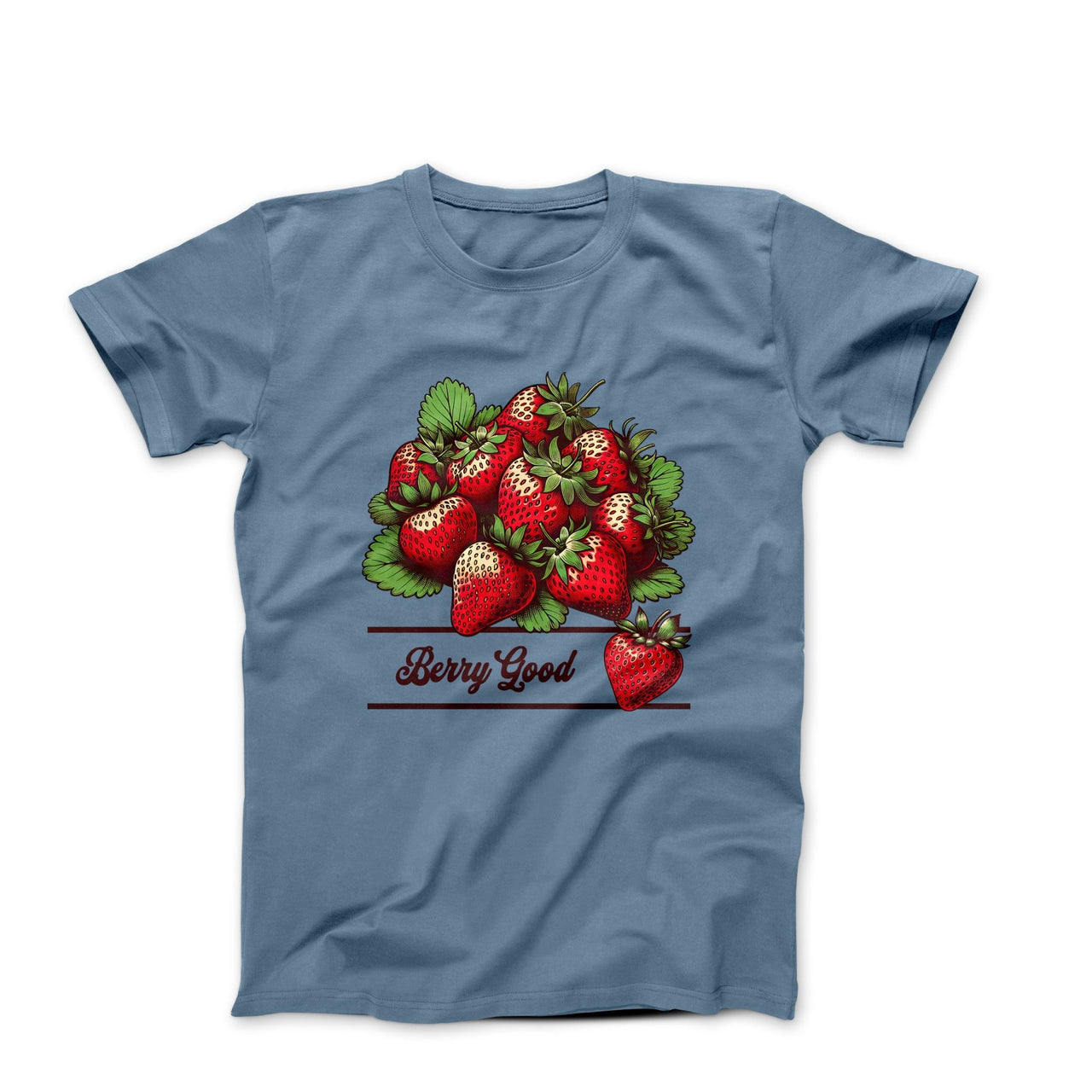 Berry Good Strawberries Illustration T-shirt - Plants, Garden & Food - Harvey Ltd
