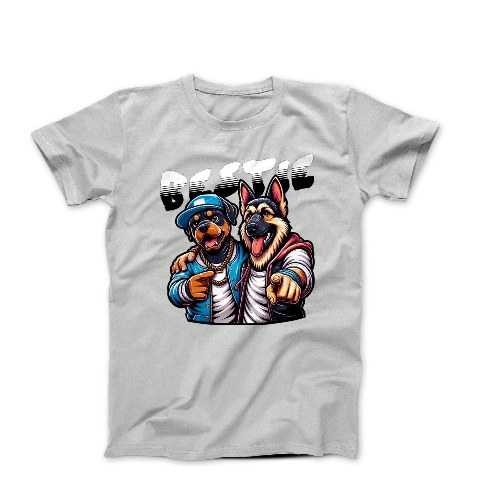 Bestie Dogs Illustration T-shirt - Pets & Animals - Harvey Ltd
