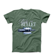 Bite the Bullet Illustration T-shirt - Movies, TV & Others - Harvey Ltd