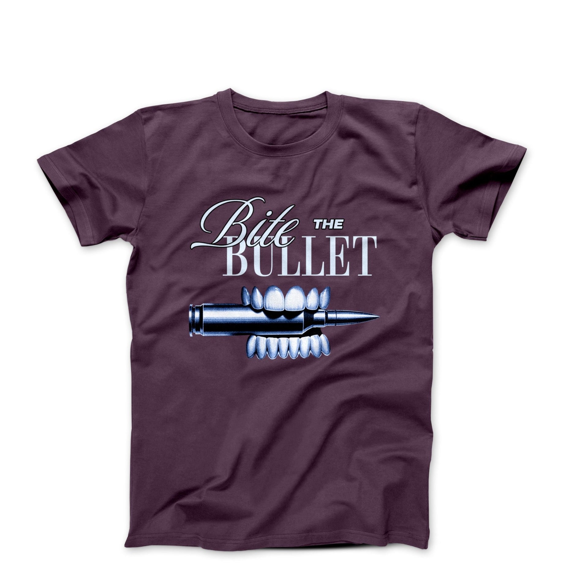 Bite the Bullet Illustration T-shirt - Movies, TV & Others - Harvey Ltd