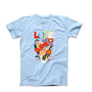 Love Bouquet Illustration T-shirt - Plants, Garden & Food - Harvey Ltd