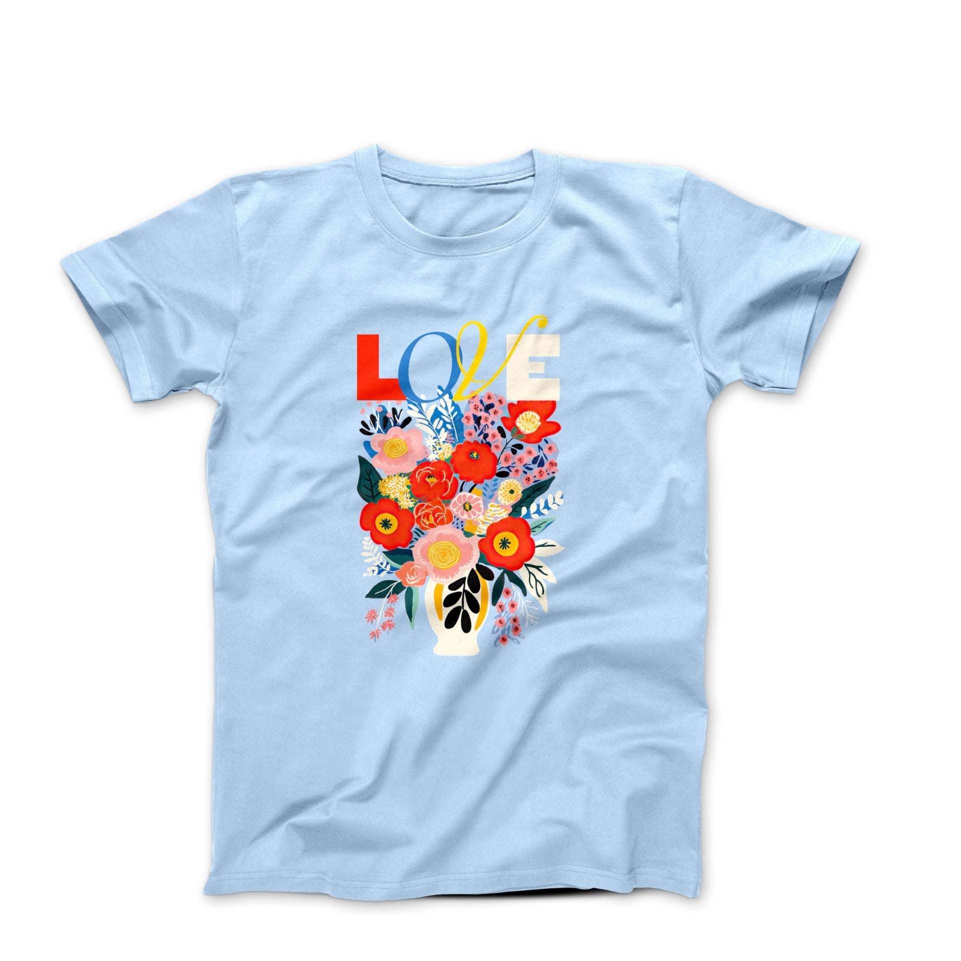 Love Bouquet Illustration T-shirt - Plants, Garden & Food - Harvey Ltd