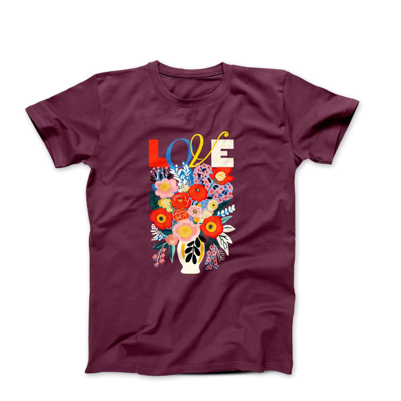 Love Bouquet Illustration T-shirt - Plants, Garden & Food - Harvey Ltd